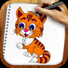 Загрузить игру Рисуем Кошки, Коты, Котята для андроида