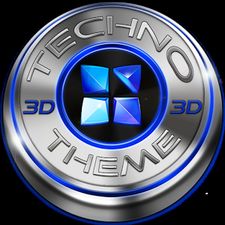   Next Launcher Theme Techno 3D  