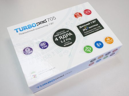 Обзор мини-планшета TurboPad 705