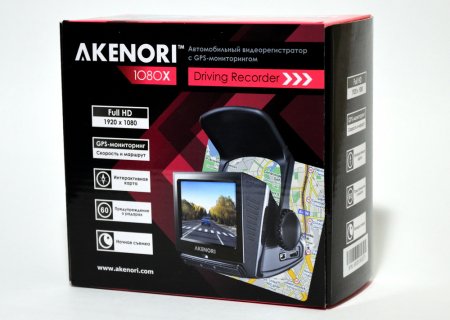 Обзор Akenori 1080 X: из регистратора в системы автомобильной безопасности