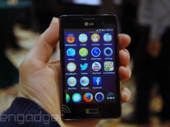 LG привезла смартфон Fireweb с Firefox OS на CES 2014