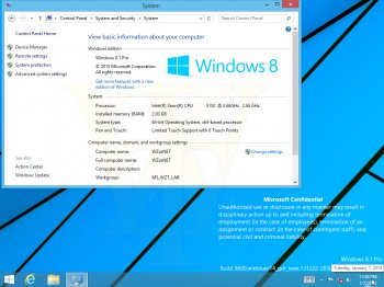 Скриншоты первого обновления для Windows 8.1