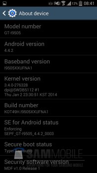 В Сети появилась тестовая прошивка Android 4.4.2 KitKat для Samsung Galaxy S4