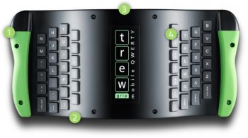 TREWGrip - самая необычная QWERTY-клавиатура для мобильных устройств