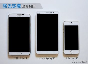   Vivo Xplay 3S, Galaxy Note 3  iPhone 5S