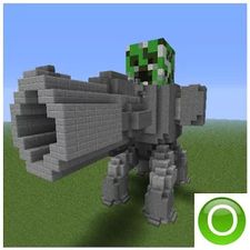   Mine World Robot  