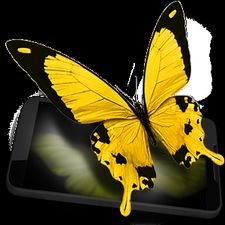 Программа Бабочки 3D живые обои для андроида
